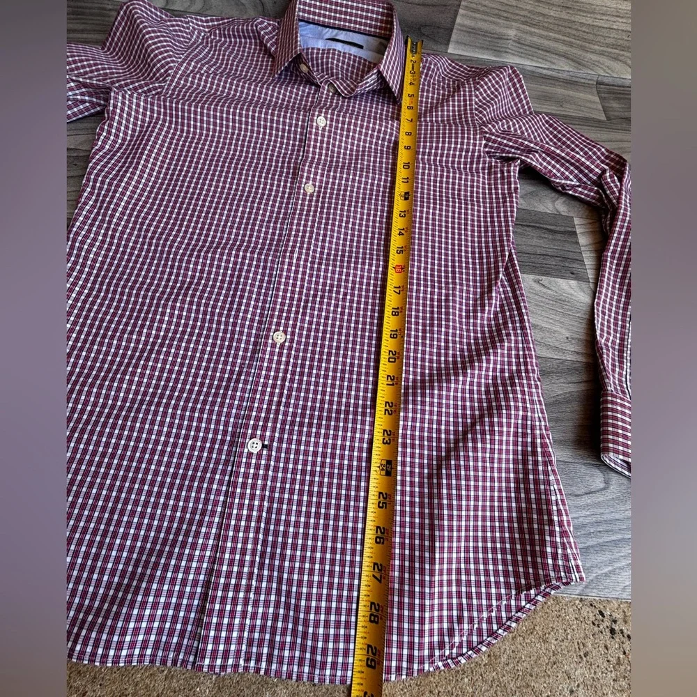 Banana Republic Red Casual Button Down Shirt